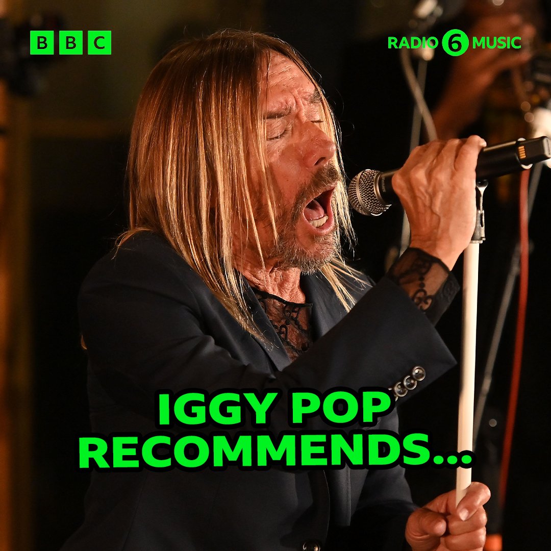 There's nothing like an Iggy Pop recommendation 👏 His latest show includes tracks from White Devil Disco, Sleaford Mods and Angel Bat Dawid. Listen to Iggy Confidential now on @bbcsounds
