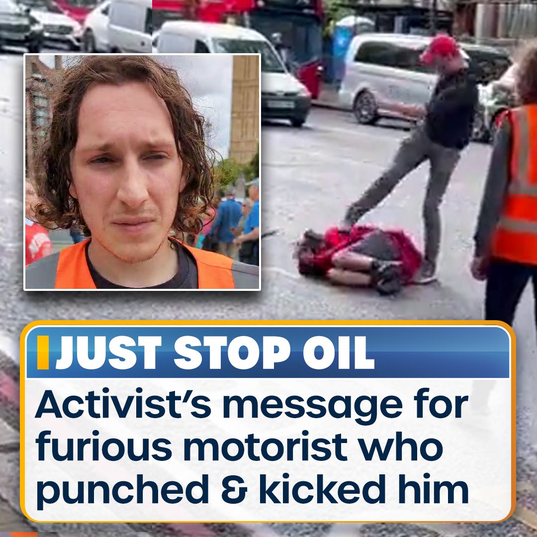 We tracked down Daniel who was punched and kicked by a furious motorist today. This is what he wants to say. Has he won you over?
