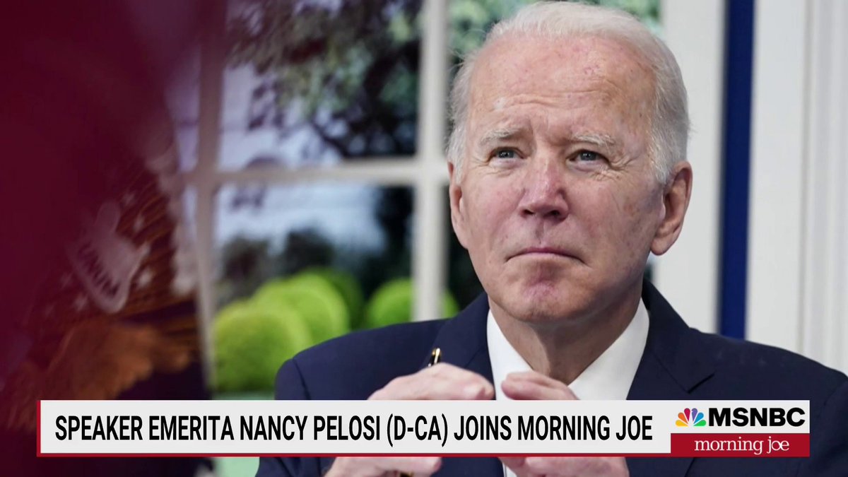 "I think the president should embrace his age, experience, the knowledge he brings to the job...Age is a relative thing." --Nancy Pelosi pushes back against criticisms of Biden's age.