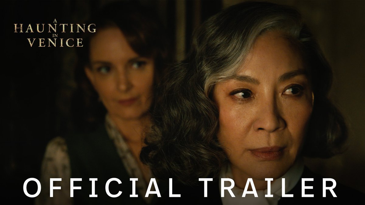 Kenneth Branagh, Jamie Dornan and Michelle Yeoh star in the new trailer for ‘A HAUNTING IN VENICE’. The film releases on September 15 in theaters.