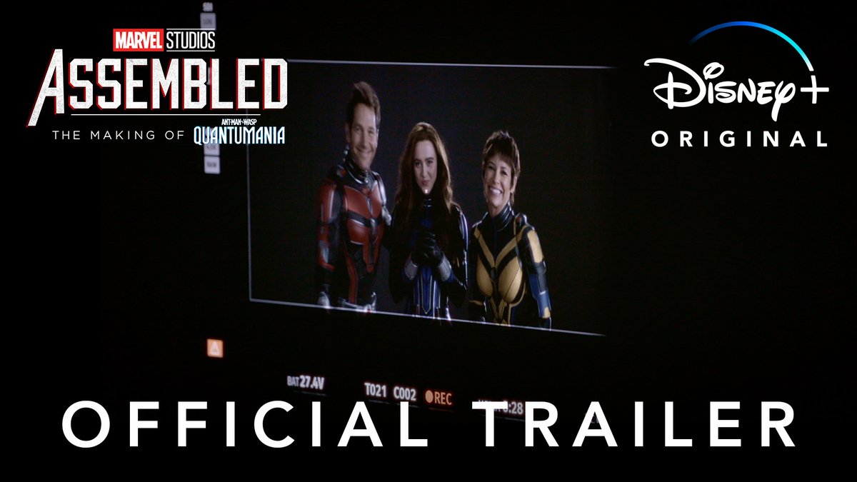 Experience the making of Quantumania 🐜 Marvel Studios’ Assembled: The Making of #AntManAndTheWaspQuantumania is now streaming only on Disney+.