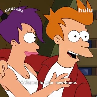WE'RE BACK, BABY! The new season of #Futurama is now streaming on Hulu.