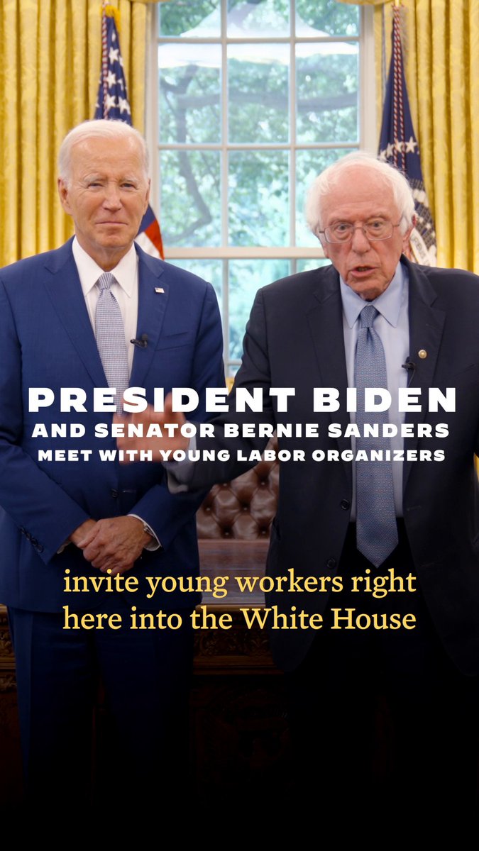 The young worker leaders that Senator Sanders and I met with have risked their jobs to fight for the dignity and respect of workers everywhere. Now, it’s our job to fight for them – including by passing the PRO Act to defend the right to organize once and for all.