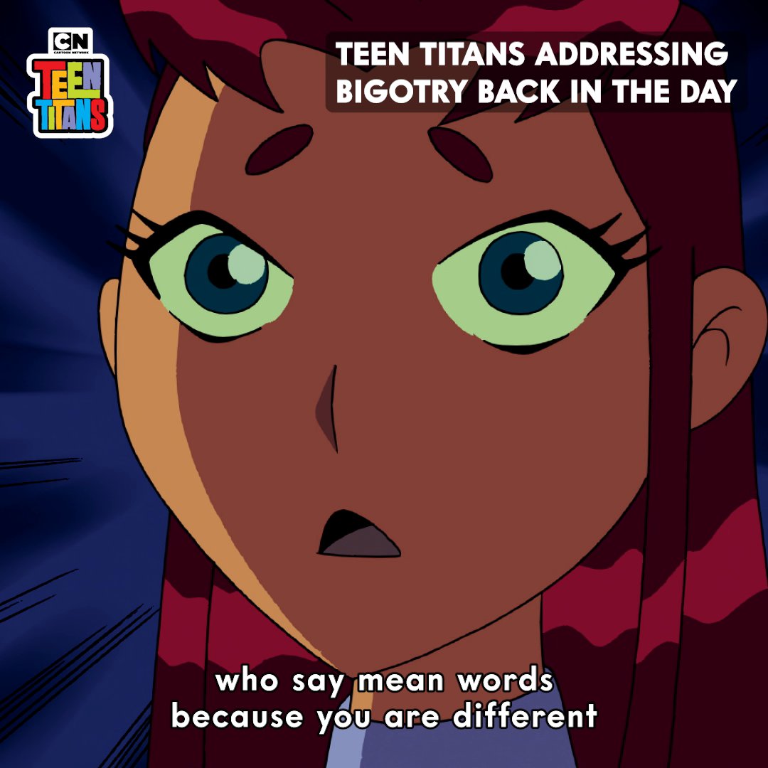20 years later, Teen Titans' message about acceptance and love still hits 🦸❤️ #CartoonNetwork #TeenTitans #20thAnniversary #2000scartoons #nostalgia #endracism #enddescrimination