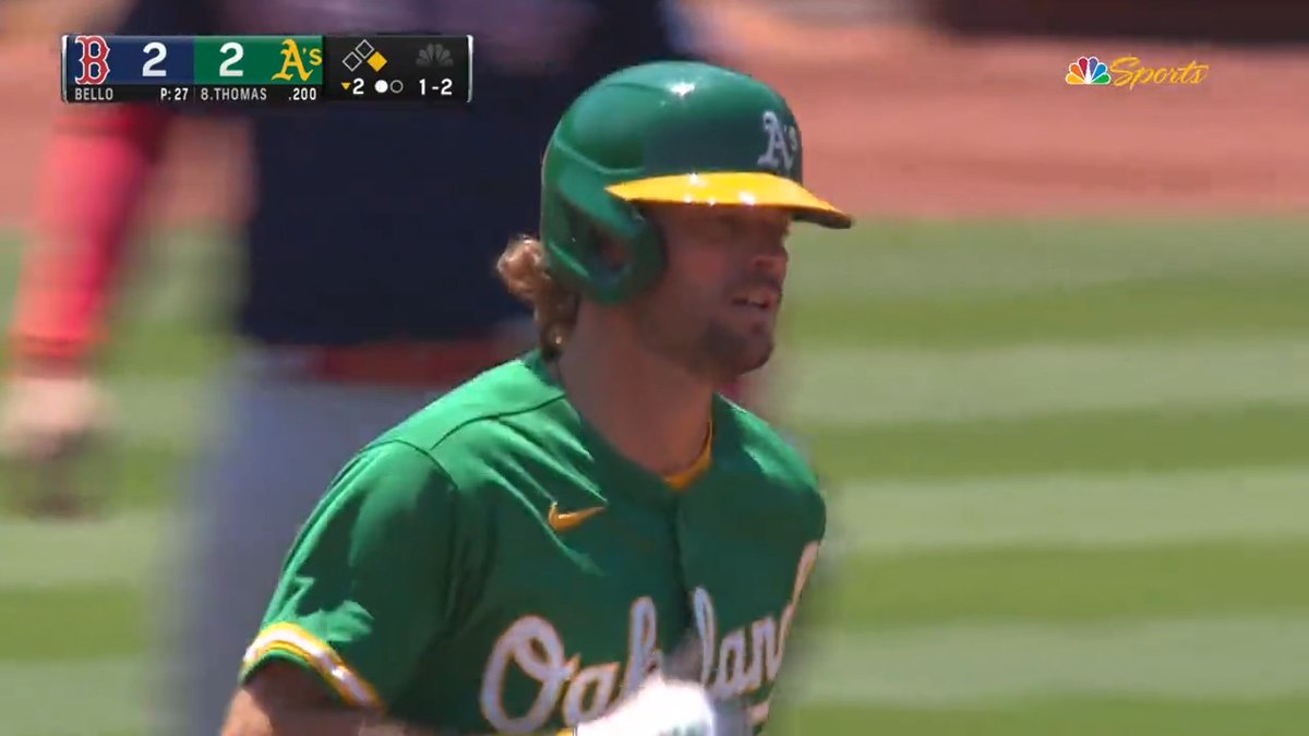 The first MLB home run for Cody Thomas! 👏