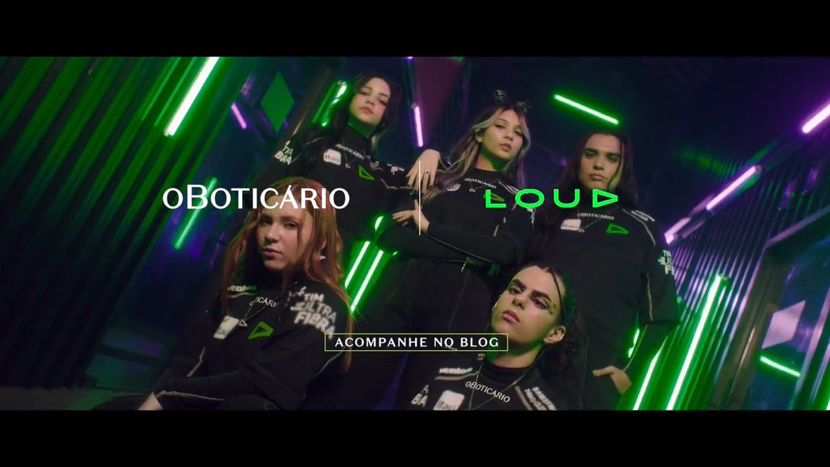 Hoje estamos aqui pra mostrar a vocês como nascem as Heroínas do Game. E de agora em diante contamos com Boti Real Oficial, o mais novo patrocinador da LOUD, para continuar escrevendo essa história! BOTI NA LOUD