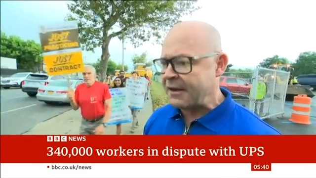 NOTHING IS HANDED OUT — TEAMSTERS FIGHT FOR IT Watch #Teamsters General President Sean M. O’Brien on BBC News pull back the curtain on the hard work and tough conditions facing rank-and-file UPSers every day. #1u