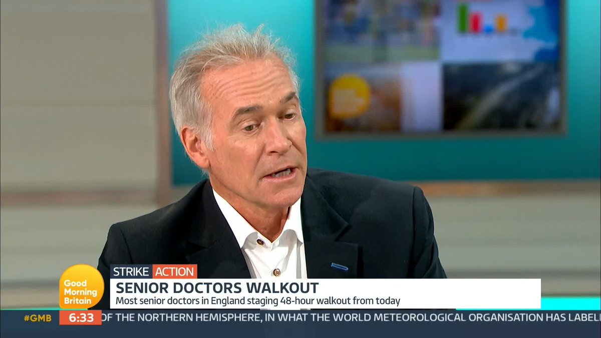 Most senior doctors in England are staging a 48-hour walkout from today. Dr. Hilary Jones MBE explains how we will be impacted and what to do if you are unwell.