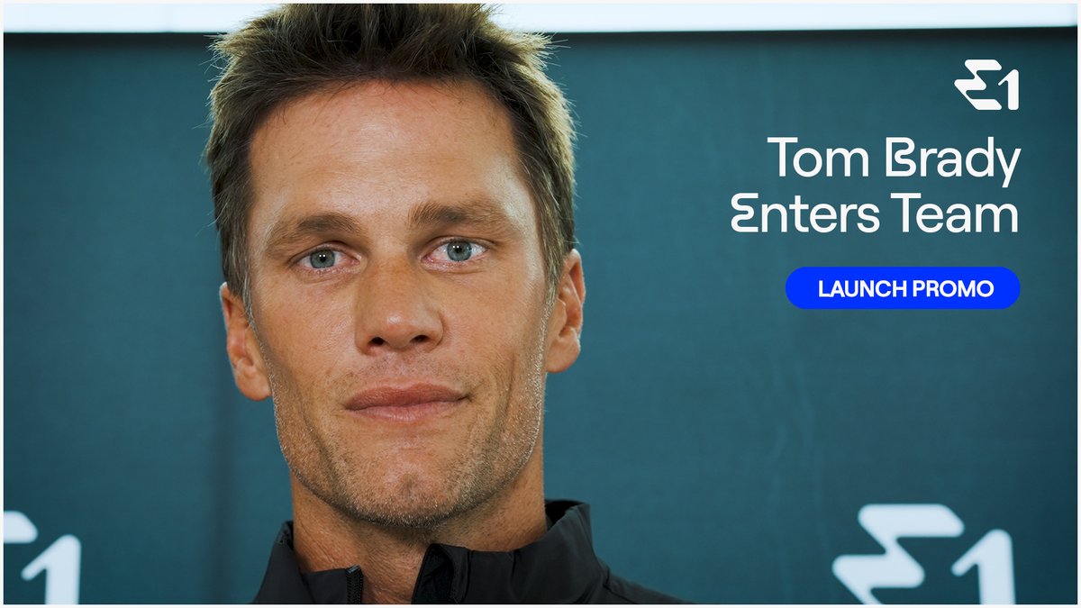 It’s official! Tom Brady is an E1 World Championship team owner 🏈 7-time Super Bowl Champion 🏆 5-time Super Bowl MVP ️⭐️ He made history on the field, now he has joined the Champions of the Water ️🌊⚡️ Season 1 starts 2024. Don't miss it. #E1Series | #ChampionsOfTheWater