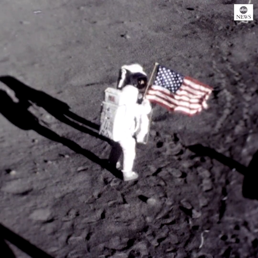 ONE SMALL STEP: On this day in 1969, astronauts Neil Armstrong and Edwin “Buzz” Aldrin became the first men to walk on the moon.