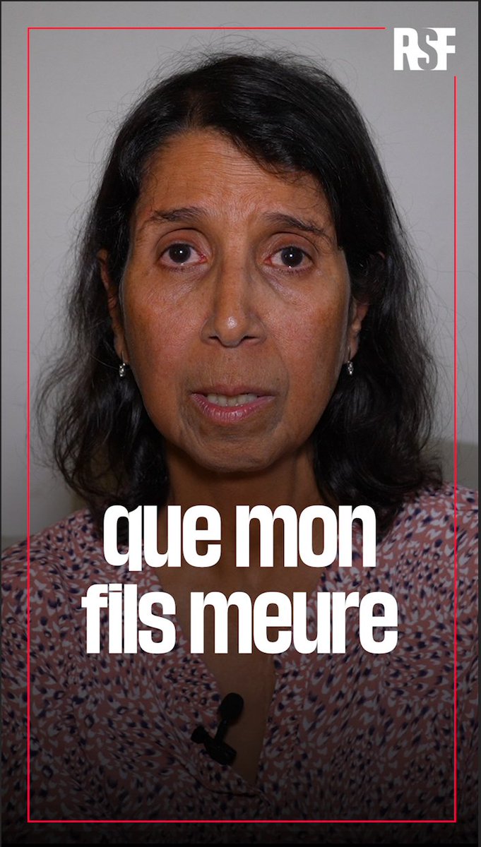 🔴 #Maroc : Omar Radi a eu 37 ans en prison. Le journaliste est enfermé depuis 3 ans pour avoir enquêté sur la corruption et les violations des droits humains. Pour RSF, sa mère Fatiha Cherribi apporte un témoignage bouleversant et appelle à sa libération.👇 #FreeOmarRadi