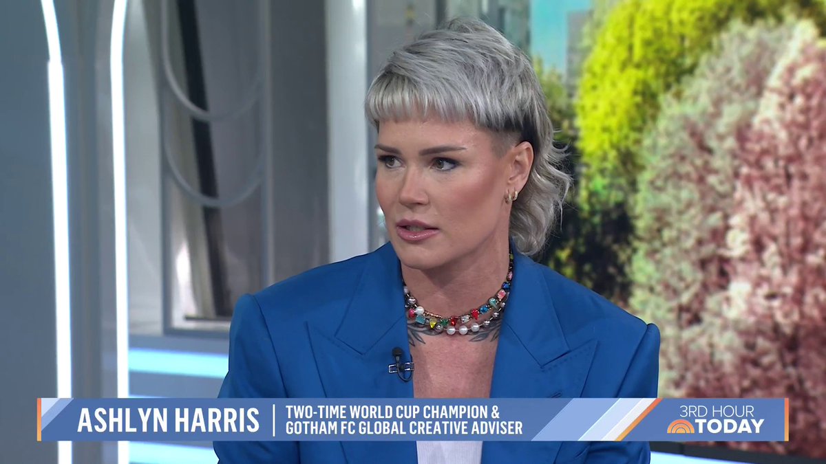 “These women have been working their whole lives for this moment.” Ashlyn Harris talks to @keirsimmons, Al Roker and @dylandreyernbc all about Team USA in the FIFA Women's World Cup FIFA Women's World Cup ⚽ #BeyondGreatness #FIFAWWC