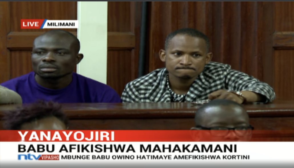 MP Babu Owino, Gaucho and five others charged with "conspiring to commit subversive activities"