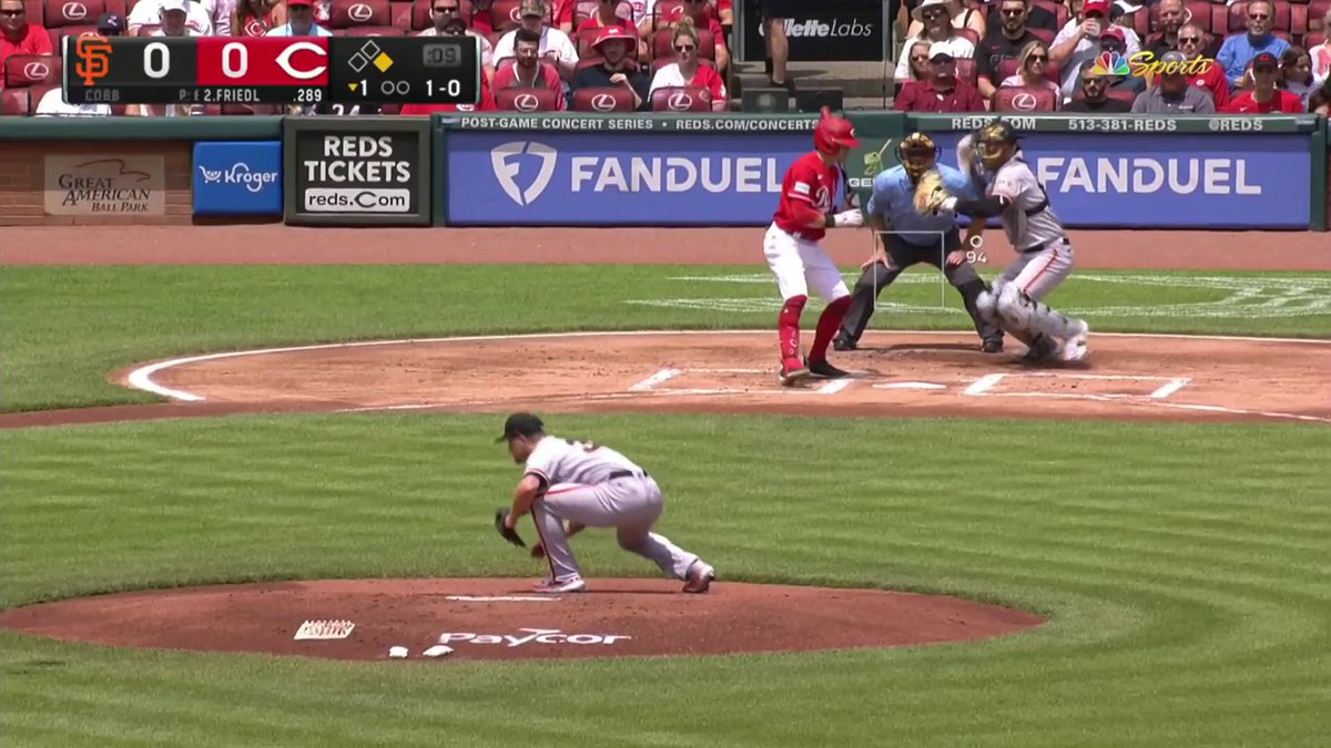 Patrick Bailey throws out Elly De La Cruz 😱