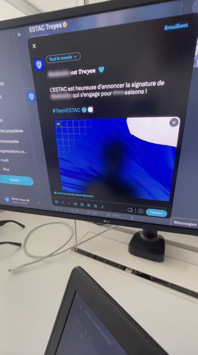 Le nouveau CM il peut envoyer l’annonce ouuuuuuuuuuu ? 🤫 #OnPeutOuuuuu #TeamESTAC 🔵⚪️