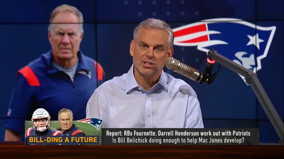 "I have one sports take and nobody agrees with it." — @ColinCowherd is here to defend Mac Jones