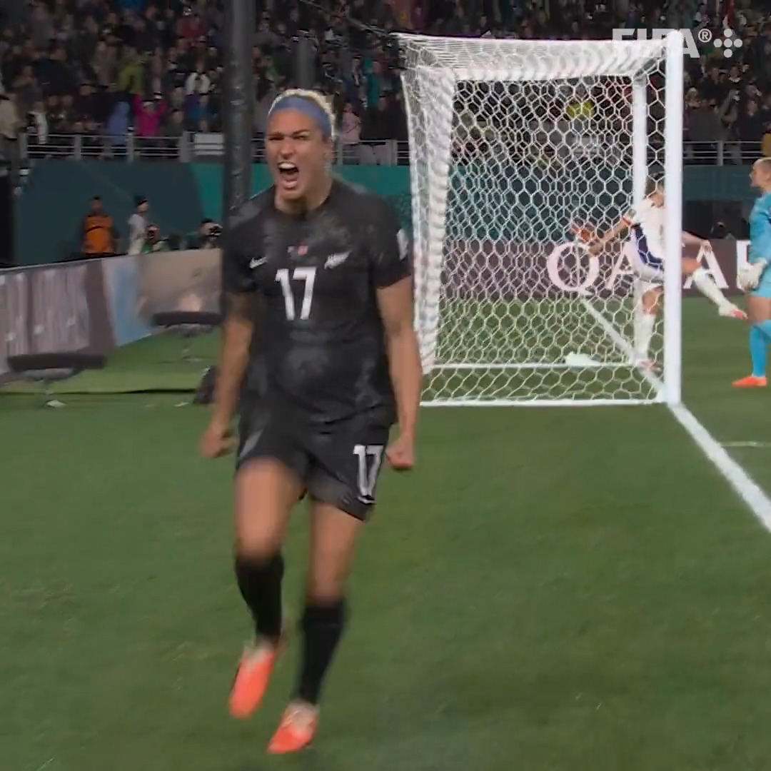 A #FIFAWWC goal that will live long in the memory of New Zealand Football 🇳🇿 fans. 🇳🇿 #BeautifulMoments with Xero