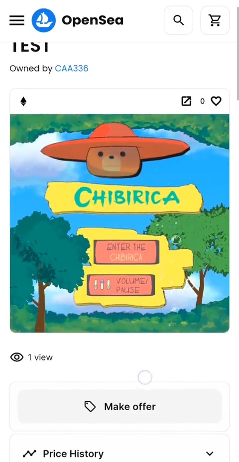 late GM! Testing pre-reveal mechanism #chibirica #NFTs #NFTCollection #NFTCommunity #nftart