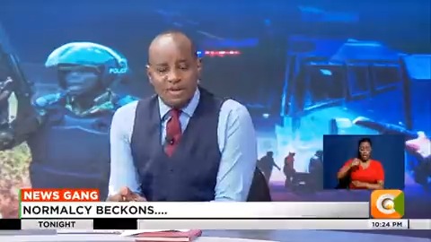 Kaikai: What we see is a lot of violent drama, and if we are not careful, ‘maandamano’ will be the code word for riots #NewsGang