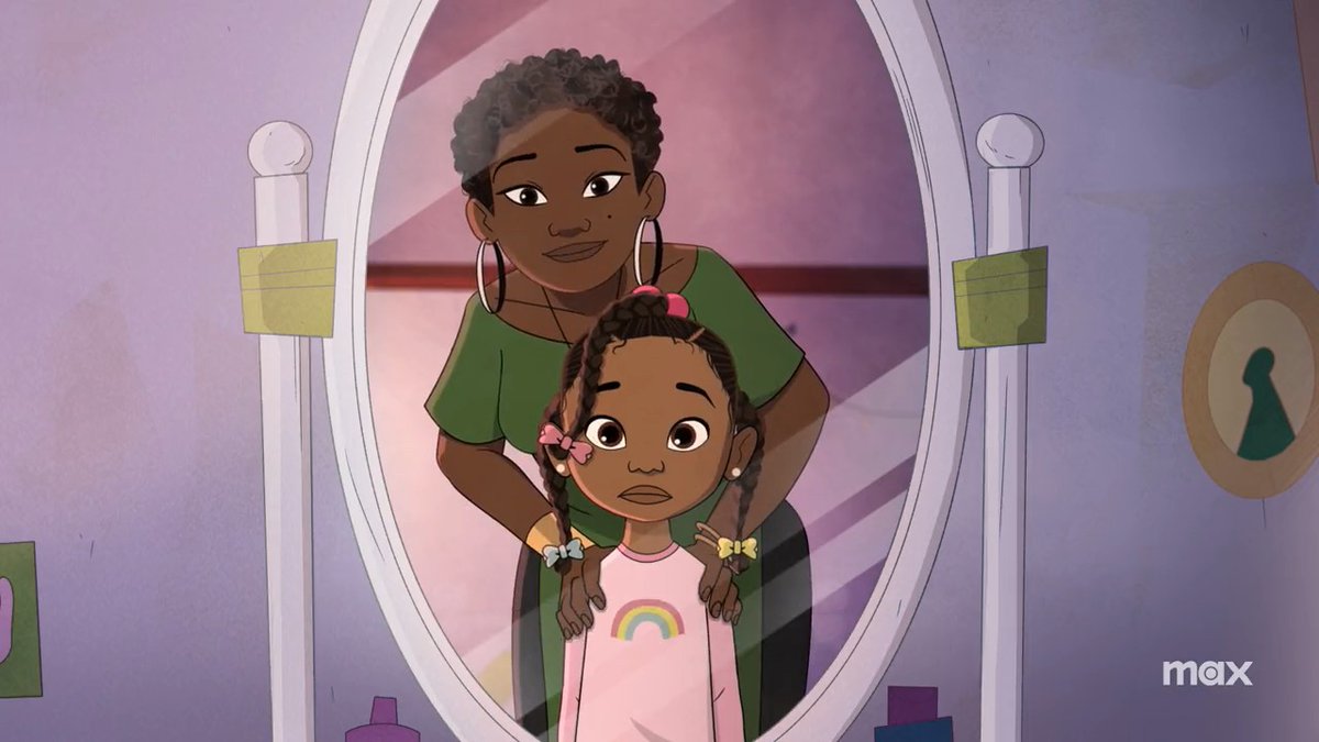 Here's your first look at our new animated series #YoungLove based on our Oscar Winning short film #HairLove starring The Chosen One as Stephen, @IssaRae as Angela and introducing Brooke Monroe Conaway as Zuri. Coming soon to hbo max fka