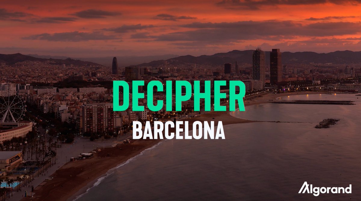 🕵️♂️ A few clever sleuths decoded our news. 🎉 We’re excited to share that Decipher will be coming to Barcelona in June 2024. The community has chosen Europe as our destination. Thank you all for journeying through our riddles and clues.