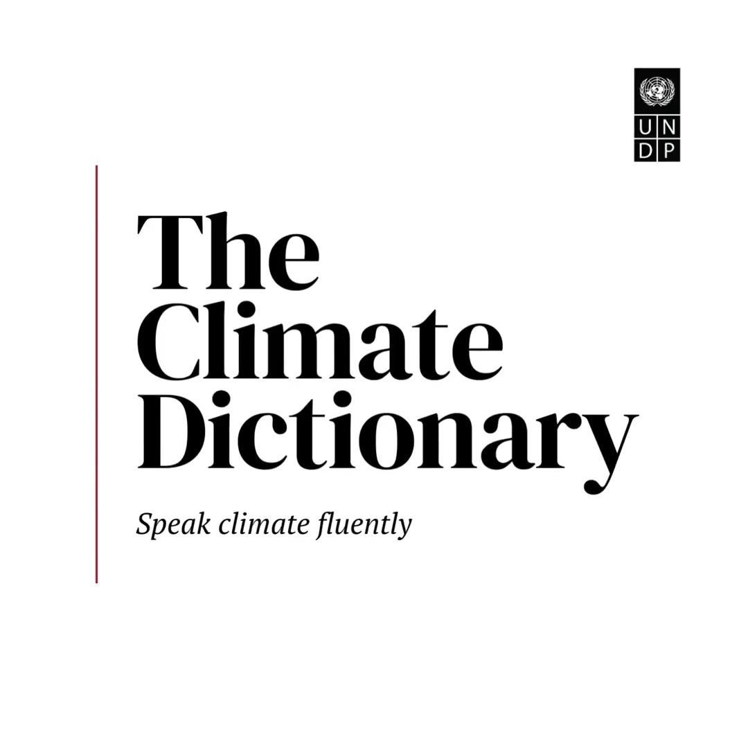 Terms used to discuss #ClimateChange can be daunting. That's why we've prepared an easy-to-understand resource for anyone wanting to learn more and take #ClimateAction. Explore UNDP Climate's Climate Dictionary now: