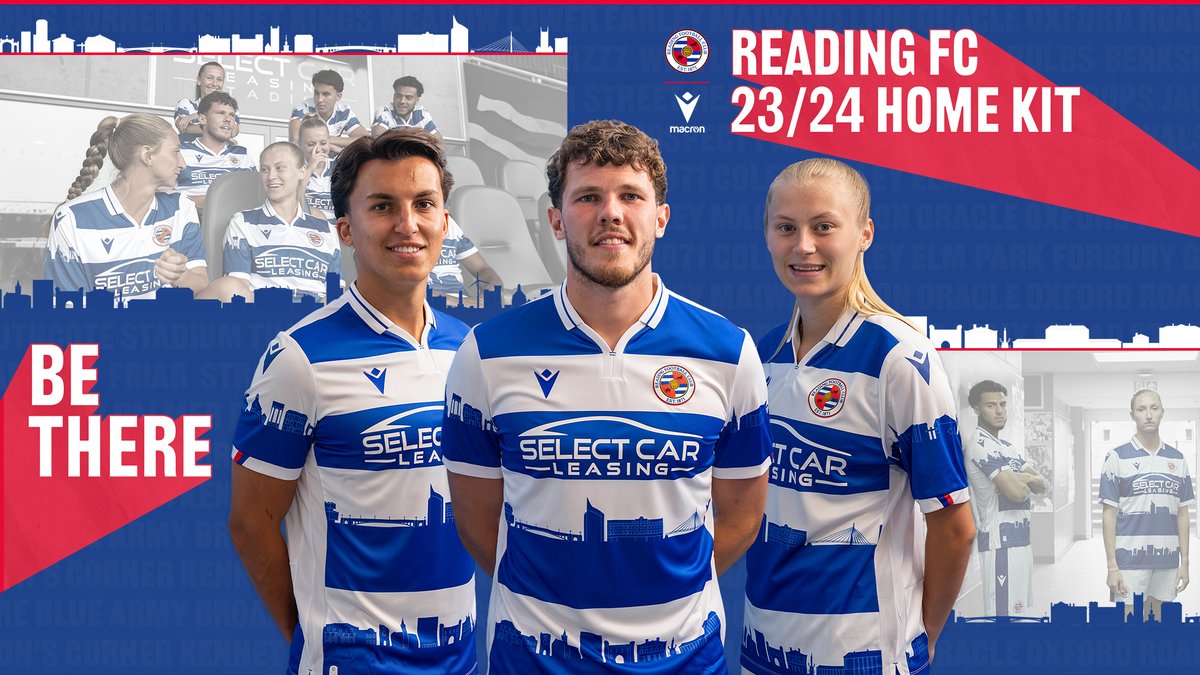 ๐๐ก๐ข๐ฌ. ๐๐ฌ. ๐๐จ๐ฆ๐. Proudly introducing our blue and white hoops for 2023-24 โ featuring silhouettes of landmarks from around the town that we call ๐ก๐จ๐ฆ๐. ๐ Available to order online now.๐