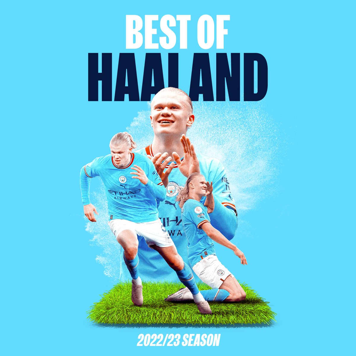 Sit back, relax and enjoy! 🍿 To celebrate Erling Haaland's birthday, let's watch his best bits from 2022/23 🎉