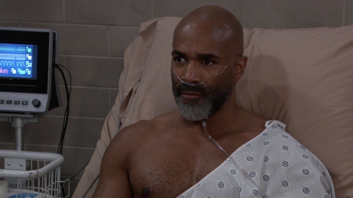 "None of you seem surprised that I can't feel my legs!" #GH