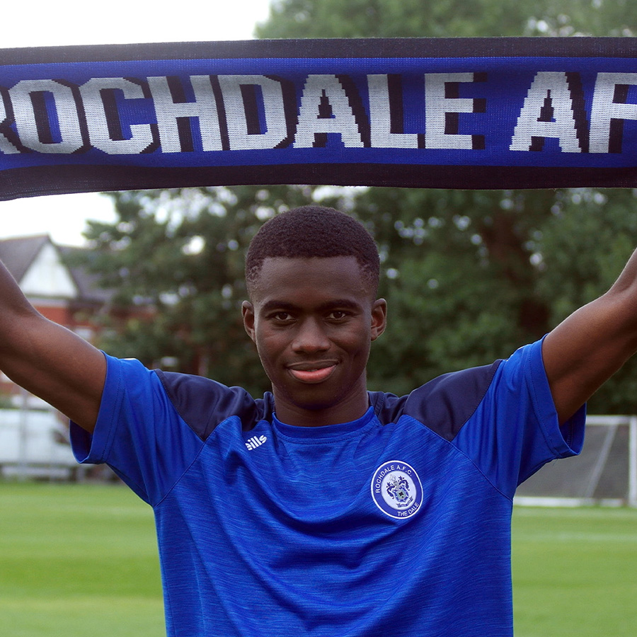 We're delighted to announce the signing of Michael Afuye ๐ The winger has signed an initial one-year deal after a successful trial period โ๏ธ Welcome, Mikey! ๐ #RAFC