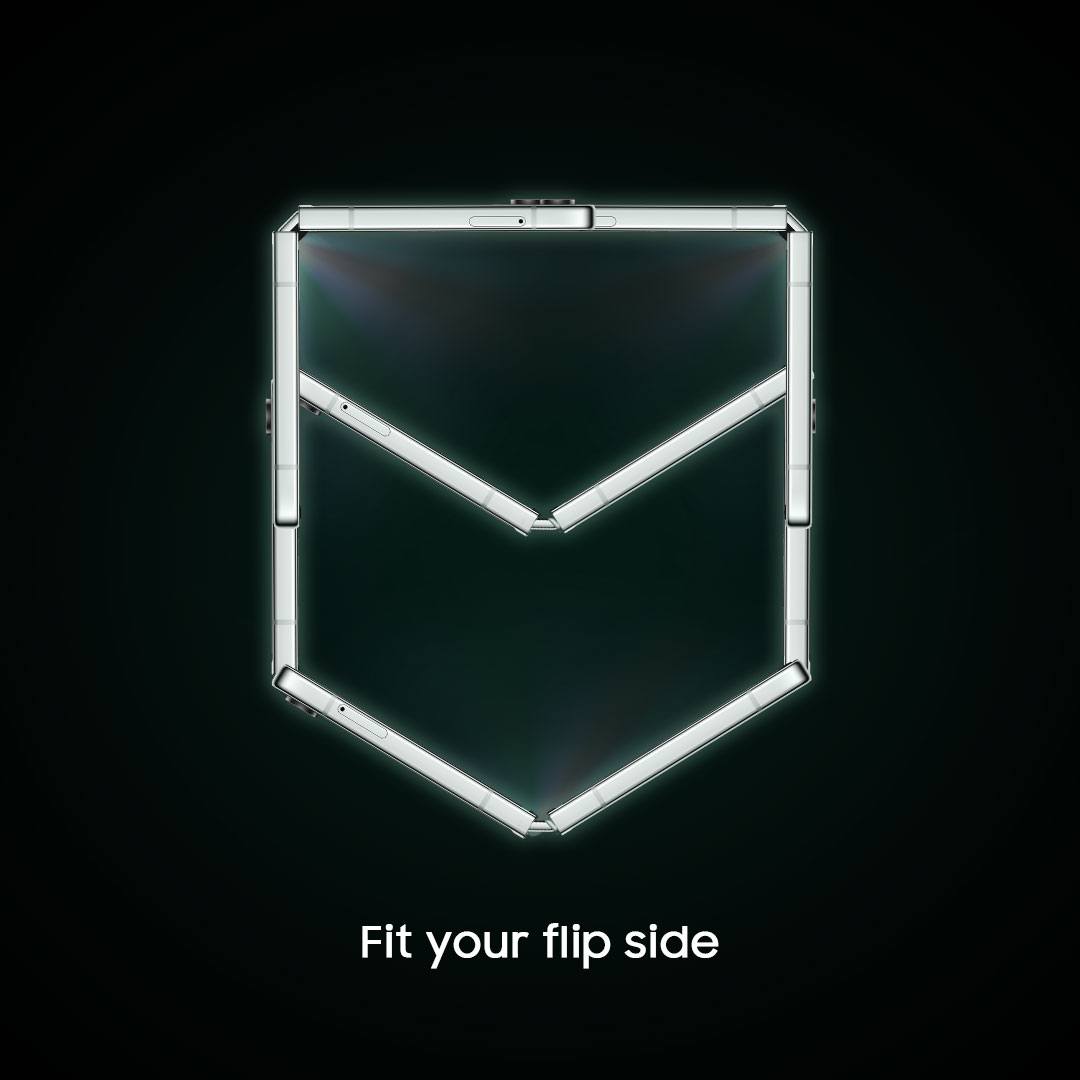 Next up: take your best guess at what this could mean, and answer below! 👇 #JoinTheFlipSide #SamsungUnpacked