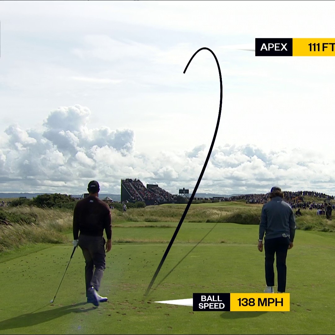 “Where’s my super suit?” 😂 There’s obviously a fan of ‘The Incredibles’ watching The Open 🏌️‍♂️😅