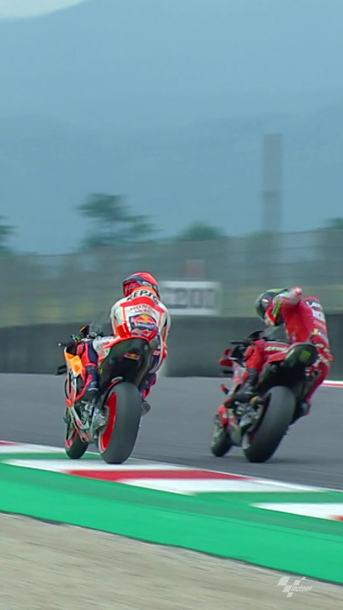 🤬 Pecco Bagnaia 🤷♂️ Marc Márquez A pretty big disagreement happened in Q2 between them two on track 👀 #SeasonSoFar | #ItalianGP 🇮🇹