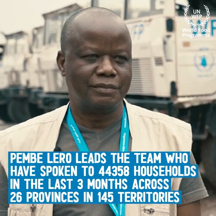 WFP aims to reach 8.5 million people with assistance this year in #DRCongo. Where does this number come from? WFP's Pembe leads the team 👇 reaching families across the country to understand who they are and how crises impact them.