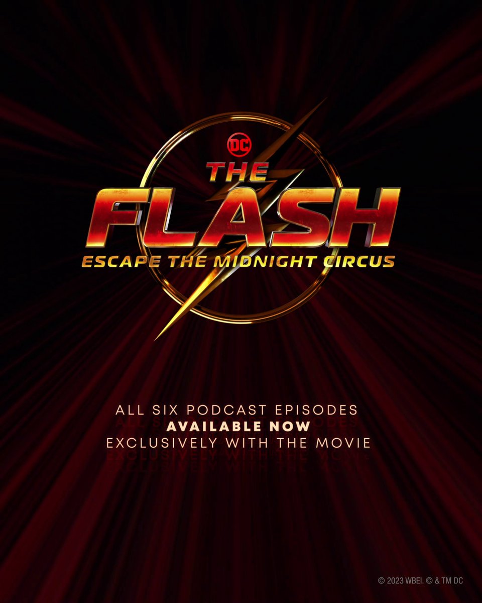 You won't believe your ears. All episodes of THE FLASH: ESCAPE THE MIDNIGHT CIRCUS are available now!