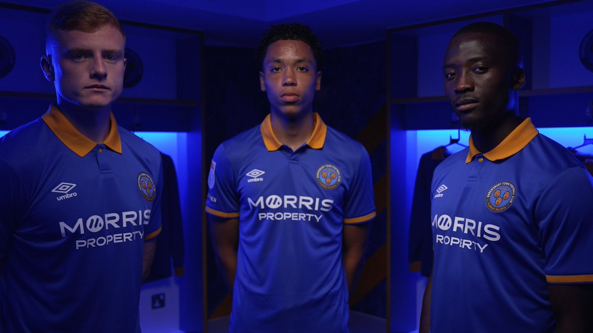 Inspired by history - built for today 🔷🔶 Introducing our 2023/24 home kit 🤩 #Salop