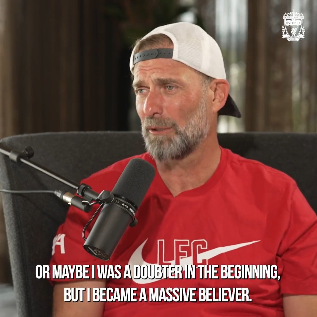 Tomorrow. 9am BST. A very special bonus episode of the We Are Liverpool podcast with Jürgen Klopp…