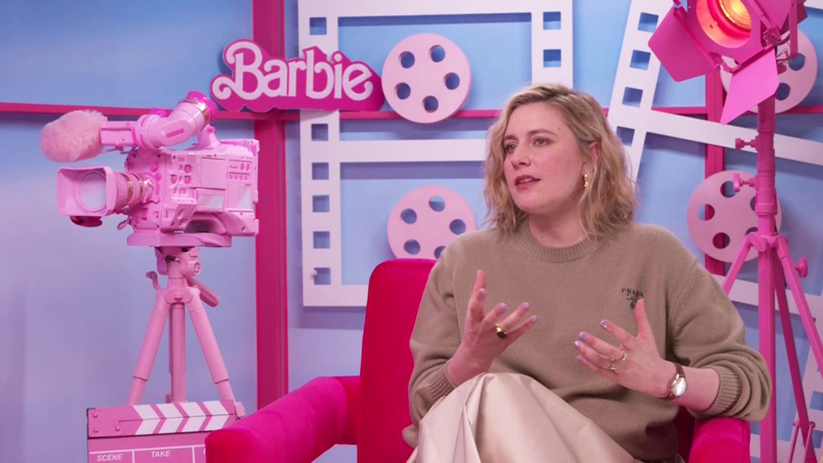 Director Greta Gerwig shares her classic film takes, from which Golden Age star she'd cast as BARBIE to the movies that inspired her latest film. See more on our YouTube Channel: