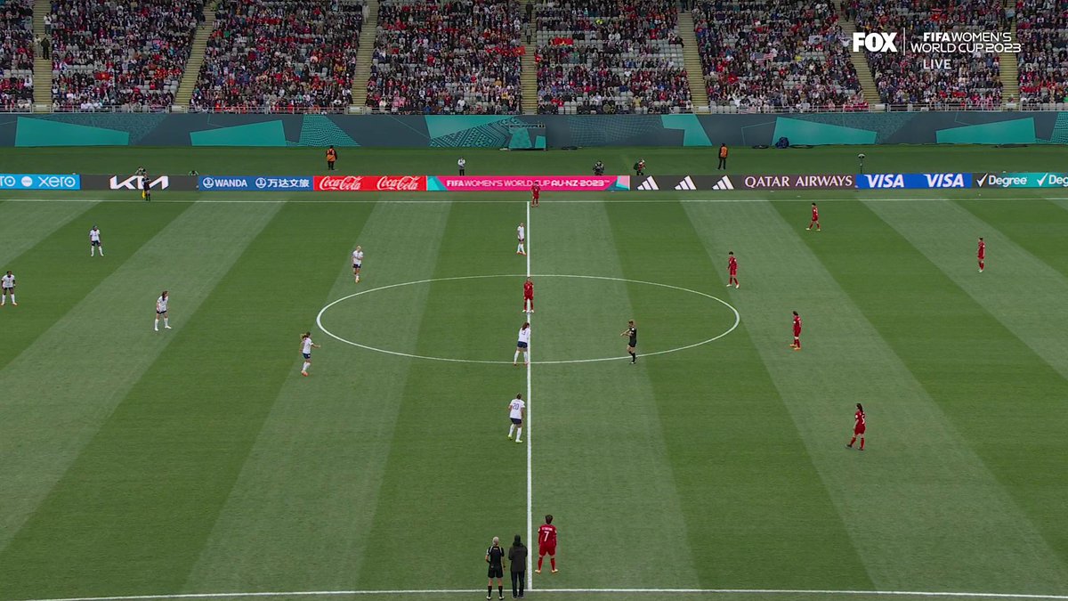 We're underway Eden Park as the U.S. Women's National Soccer Team takes on Vietnam in the 2023 FIFA Women's World Cup 🇺🇸🇻🇳