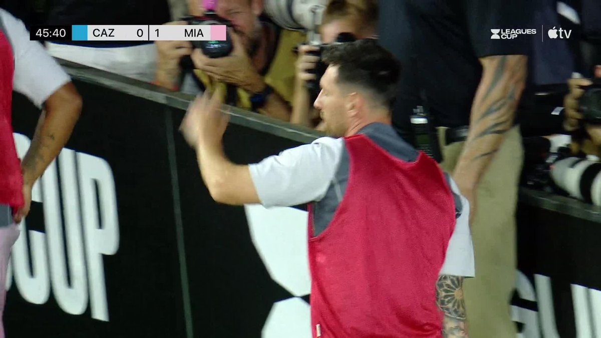 You know what's coming... Don't miss a moment—watch on #MLSSeasonPass on Apple TV now: #LeaguesCup2023