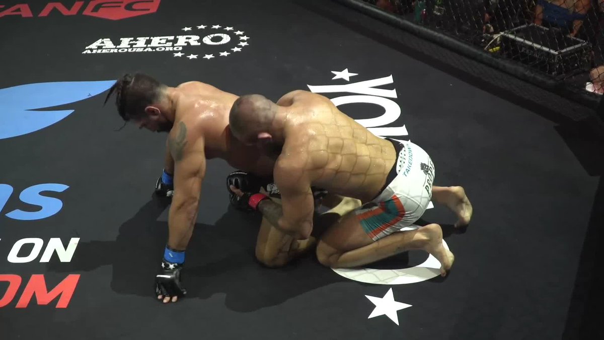 Richie Lewis DEFINITELY made his mark tonight. WOW! #TitanFC83