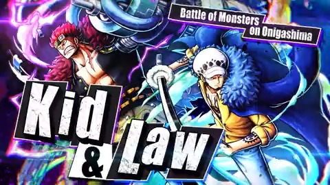 [Kid &amp; Law PV Release! RT &amp; Like Campaign] "Battle of Monsters on Onigashima Kid &amp; Law" joins 7/26! Everyone gets 20 Rainbow Diamonds when the total likes/RTs reach 45,000 worldwide! Be sure to join it! *Until 7/26 14:59 (UTC) *Rewards to be distributed 7/27 5:00 (UTC) (TBC)