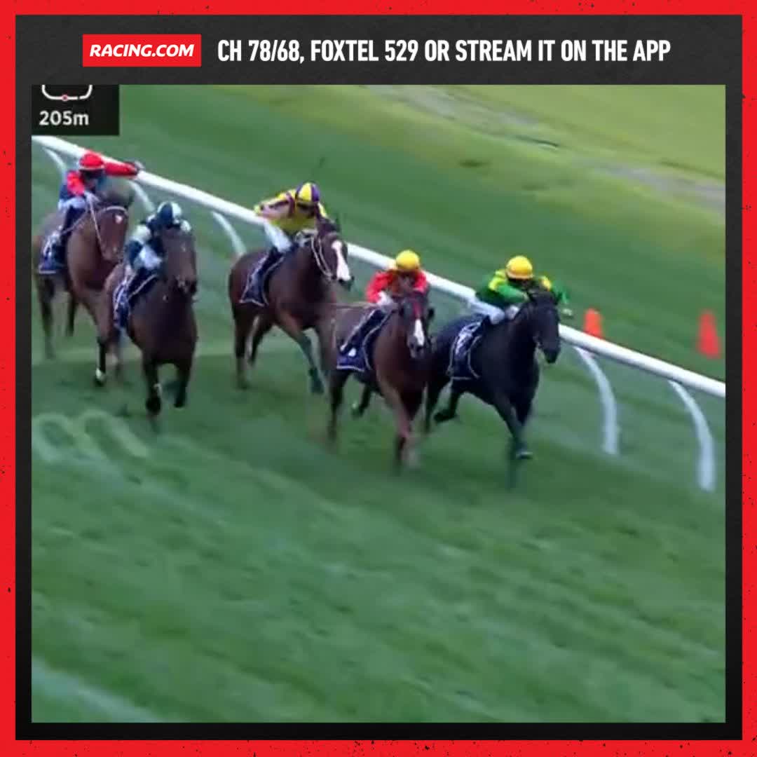 St Lawrence was very impressive in the last race at Caulfield! 🔥 Ciaron Maher Racing