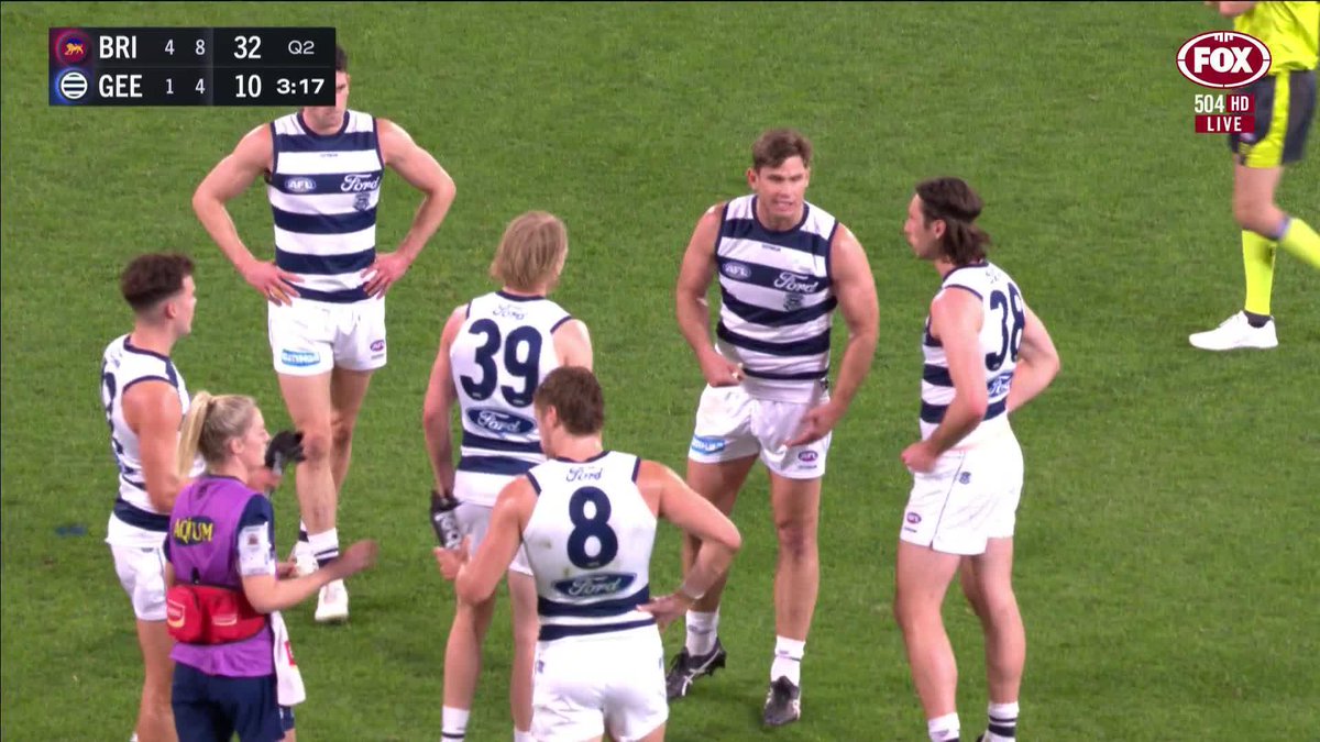 The big Cat didn't hold back! 📺 Watch #AFLLionsCats LIVE on ch. 504 or stream on Kayo: ✍️ BLOG 🔢 MATCH CENTRE