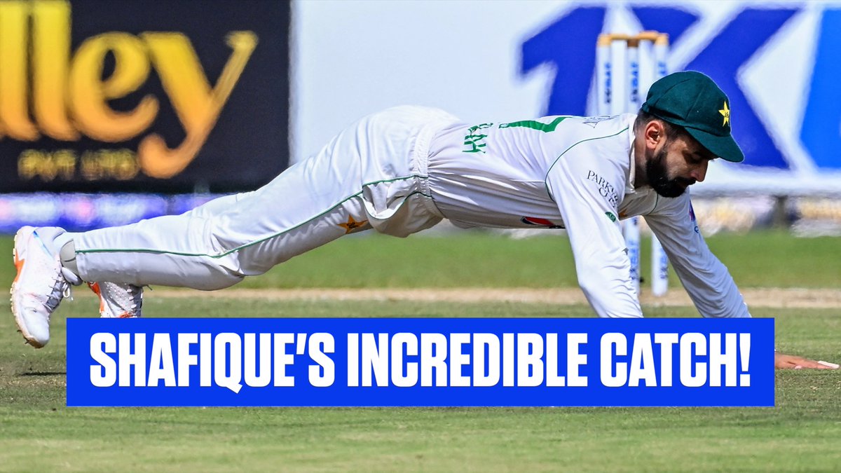 Sensational Shafique at short leg #SLvPAK