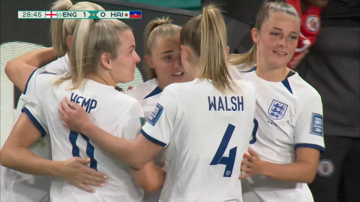 Georgia Stanway fires #ENG ahead 🙌 No mistake this time! Stanway confident and assured scores England's first goal at #FIFAWWC!