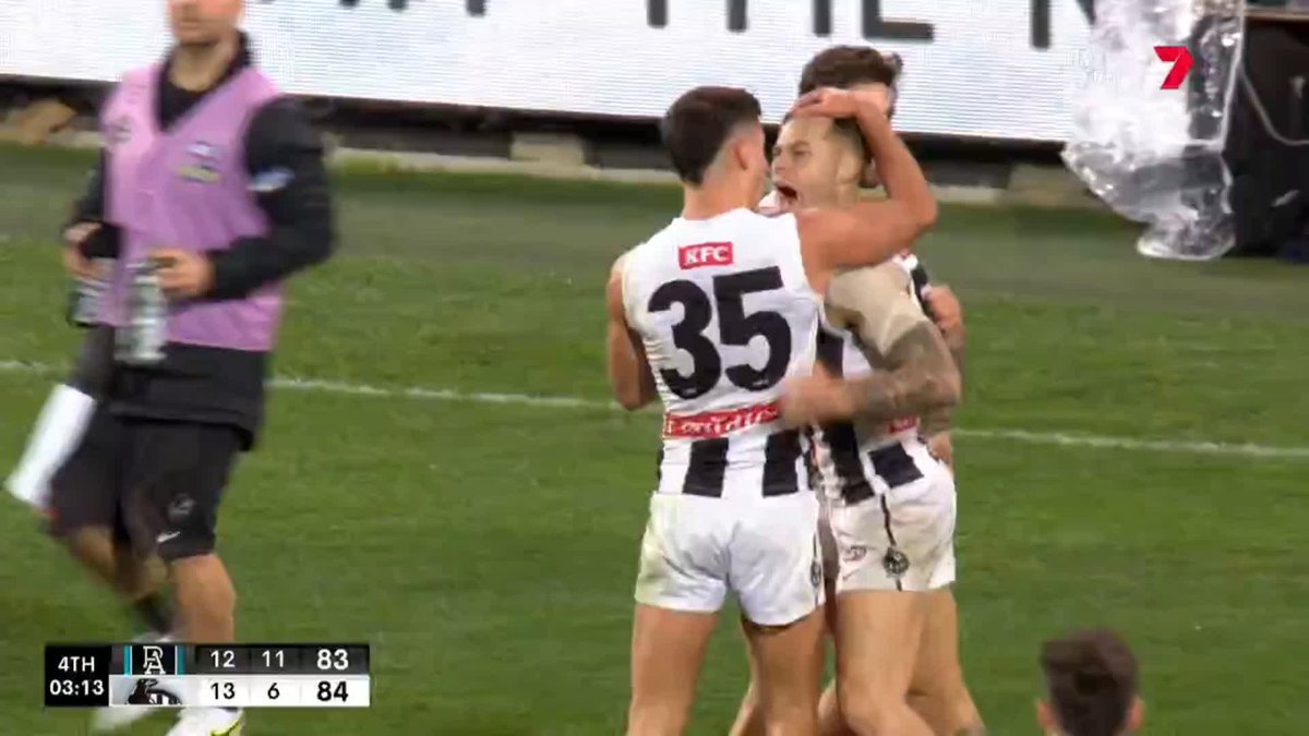 JAMIE ELLIOTT IN THE CLUTCH. YOU COULD NOT MAKE THIS STUFF UP. #AFLPowerPies
