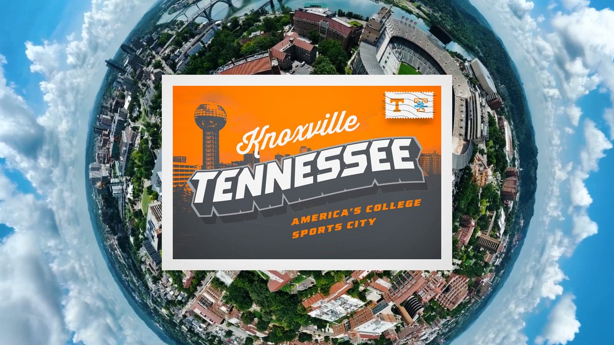 Greetings from Knoxville, Tennessee 📍 America's College Sports City