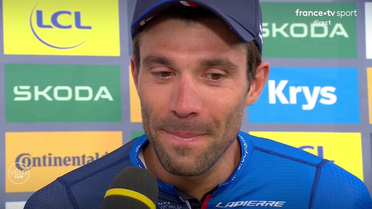 #TDF2023 | 😢 Foutue poussière dans l'oeil... 🍿 Suivez Vélo Club :