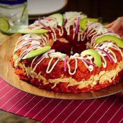 ¡Dale un giro a tus chilaquiles y sírvelos en forma de rosca! 🍴🌶️ #kiwilimon #recetas Receta 👉